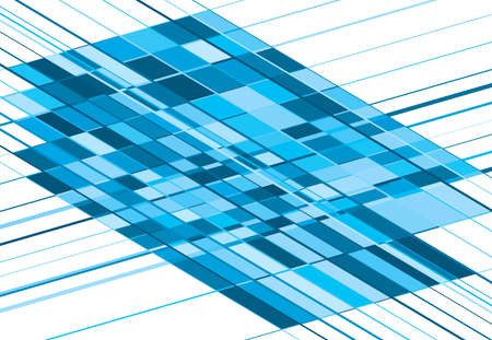 Tessallation, mosaic abstract colorful, multicolor and geometric background. Random rectangle, square tiles angular pattern and textureのイラスト素材