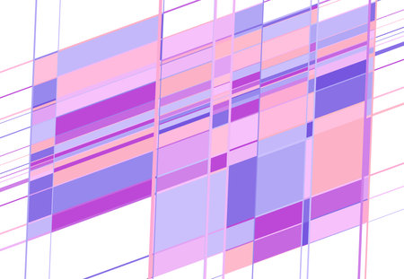 Tessallation, mosaic abstract colorful, multicolor and geometric background. Random rectangle, square tiles angular pattern and textureのイラスト素材