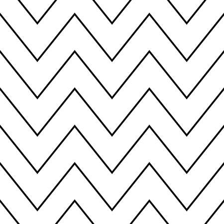 seamlessly repeatable edgy zigzag crisscross lines stripes illustration, clip-art graphicsのイラスト素材