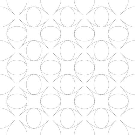 Repetitive geometric black and white pattern, background, texture - Stock vector illustration, Clip-art graphicsのイラスト素材