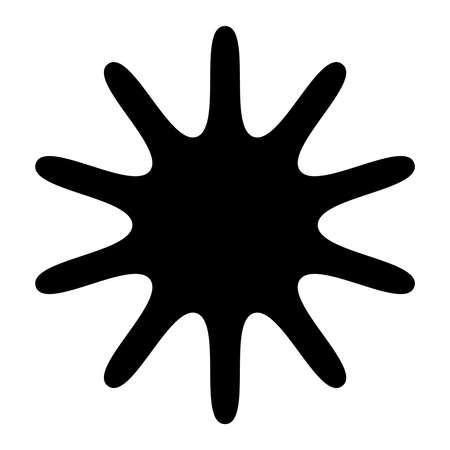 Unique abstract artistic radial and geometric mandala, motif icon set illustration Graphics Clip Artのイラスト素材