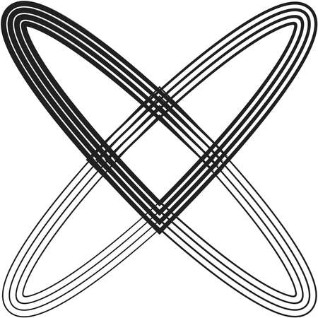 Abstract clip-art, motif. Abstract vector illustration element Clip art graphicのイラスト素材