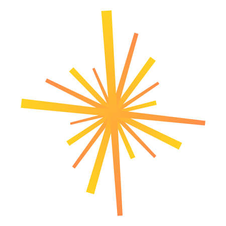 Random radial, radiating circular lines burst effect.のイラスト素材
