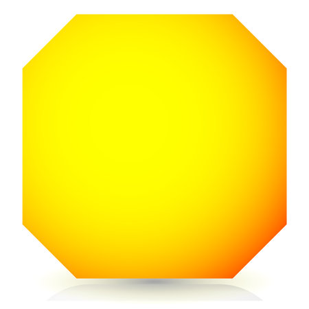 Empty colorful button, banner shapes - Stock vector illustration, Clip art graphicsのイラスト素材