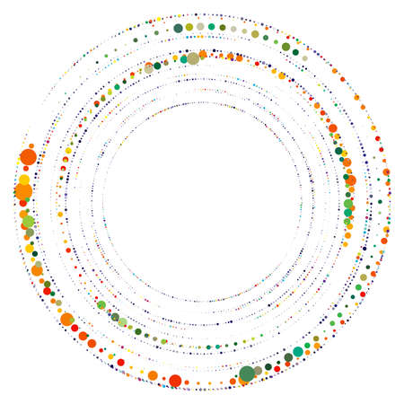 Spiral, swirl, twirl icon, design element vector illustration - Stock vector illustration, Clip art graphicsのイラスト素材