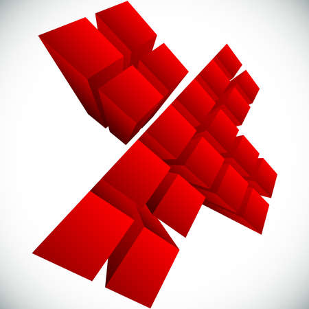 Cross sign, symbol. Letter X Graphics - Stock vector illustration, Graphics clip artのイラスト素材