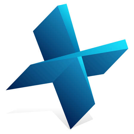 V Crossed Sign Math Vecteur de Plus, cross sign. Mathematics, - ID:1-175294778 - image ...