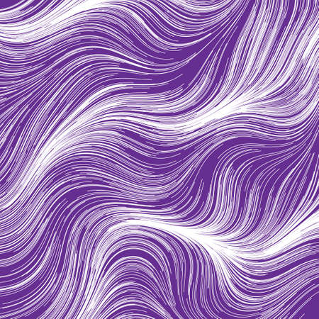 Abstract colorful render of random wavy, curvy, writhe lines design element (Series) - Stock vector illustration, Clip art, graphicsのイラスト素材