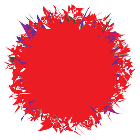 Random amorph, amorphous shape, element vector - Stock vector illustration, Clip art graphicsのイラスト素材