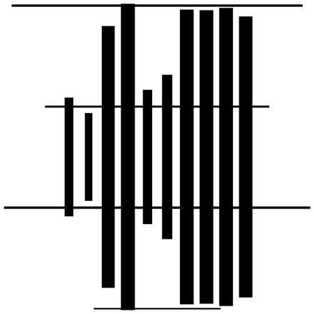 Abstract grid, mesh, lattice, grating geometric element - Stock vector illustration, Clip art graphicsのイラスト素材