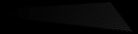 Tilted, skew 3D grid, mesh - Stock vector illustration, Clip-art graphicsのイラスト素材