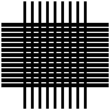 Abstract grid, mesh, lattice, grating geometric element - Stock vector illustration, Clip art graphicsのイラスト素材