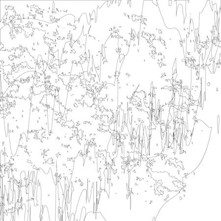 Grungy textured rough, harsh texture design element. - Stock vector illustration, Clip art graphicsのイラスト素材