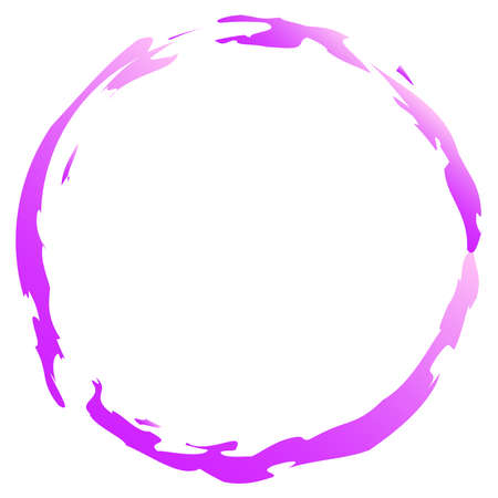 Grungy paint, ink stain circle - Stock vector illustration, Graphics, clip artのイラスト素材