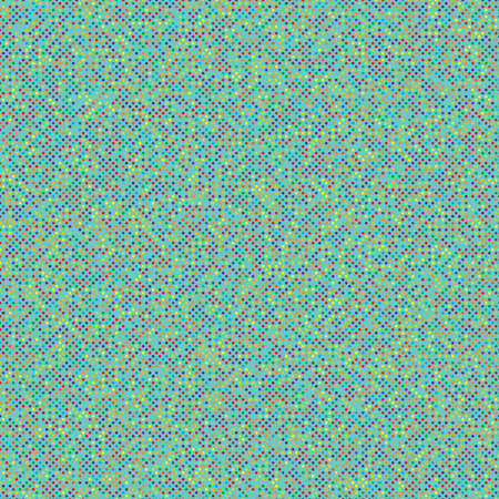 Colorful multicolor varicolored dotted dots circles pattern background (Geometry is seamlessly repeatable) - Stock vector illustration, Clip art graphicsのイラスト素材