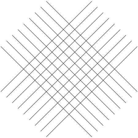 Traverse, traversal lines abstract geometric vector element - Stock vector illustration, Clip art graphicsのイラスト素材