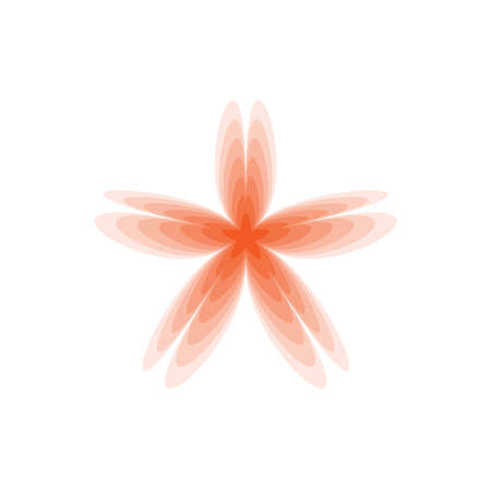 Simple basic mandala motif icon symbol - Stock vector illustration, Clip-art graphicsのイラスト素材