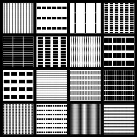 Repetitive irreular, random grid, mesh pattern, texture - Stock vector illustration, Clip-art graphicsのイラスト素材
