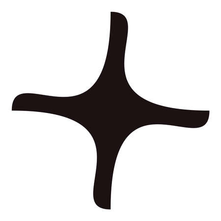 Cyclical circle, helix, volute element. Concentric shape with rotation, centrifuge and gyration effect. Twist, swirl and twirl vector illustration - Stock vector illustration, Clip art graphicsのイラスト素材