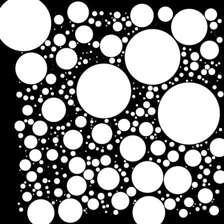 random dots, circles. Dotted vector element, pattern - Stock vector illustration, Clip art graphicsのイラスト素材