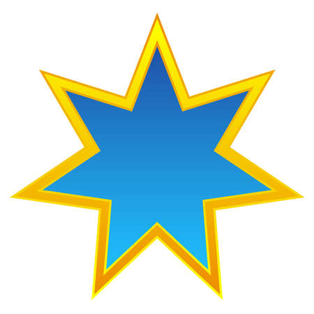 Star, starburst, sunburst icon, symbol. Radial shape, design element. Badge, seal vector illustration. Radiating glimmer, gleam effect. Abstract rays, beams elementのイラスト素材