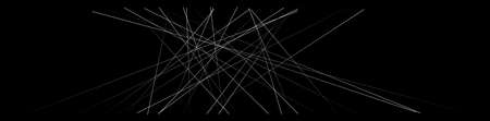 Random, chaotic lines element. Random stripes - stock vector illustration, clip-art graphics