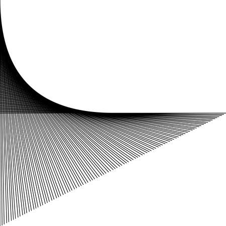 Lines, stripes abstract geometric pattern, texture element - stock vector illustration, clip-art graphicsのイラスト素材