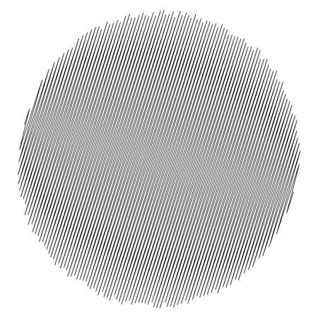 Geometric crisscross, zigzag, edgy lines element. Wavy waving random lines, stripes - stock vector illustration, clip-art graphicsのイラスト素材