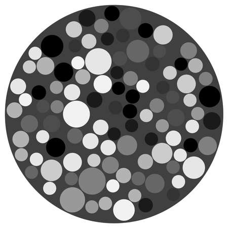 Random dots, circles. Pointillist, pointillism halftone, screentone design element. Scattered speckles, spots, freckles - stock vector illustration, clip-art graphicsのイラスト素材