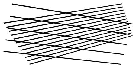 3d spatial grid, mesh, grating and lattice abstract geometric shape, element. Intersecting lines in perspective - stock vector illustration, clip-art graphicsのイラスト素材