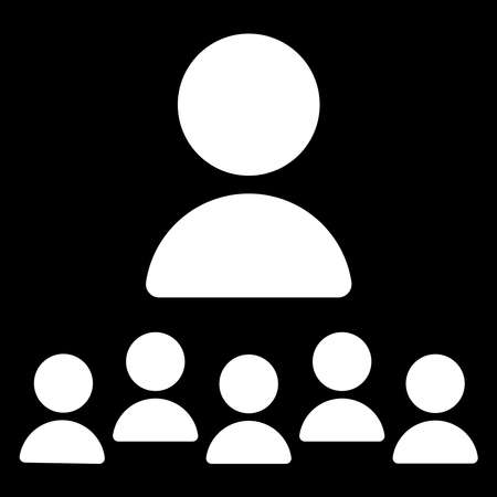 Human, people character, avatar icon, symbol. Personnel, staff, employee, collagenous icon - stock vector illustration, clip-art graphicsのイラスト素材