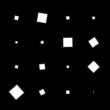 Grid, mesh of random squares. Angular geometric pattern, background and texture - stock vector illustration, clip-art graphicsのイラスト素材