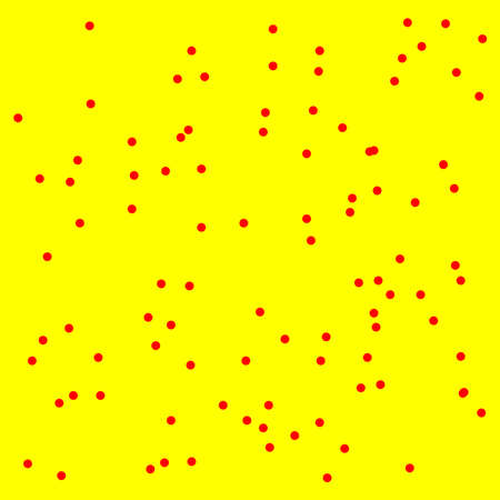 Popart dutone, red-yellow vector texture, patttern - stock vector illustration, clip-art graphicsのイラスト素材