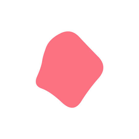 Random blotch, inkblot. Organic blob, blot. Speck shape.Splat, fleck graphic. Drop of liquid, fluid. Pebble, stone silhouette.Ink stain, mottle spot irregular shape. Basic simple rounded smooth form - stock vector illustration, clip-art graphicsのイラスト素材