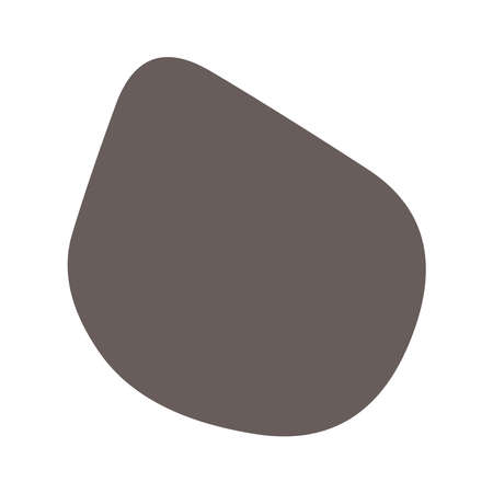 Random blotch, inkblot. Organic blob, blot. Speck shape.Splat, fleck graphic. Drop of liquid, fluid. Pebble, stone silhouette.Ink stain, mottle spot irregular shape. Basic simple rounded smooth form - stock vector illustration, clip-art graphicsのイラスト素材