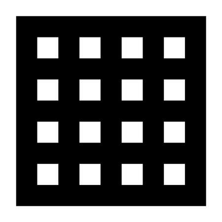 Grid, mesh, lattice and grating pattern, texture - stock vector illustration, clip-art graphicsのイラスト素材