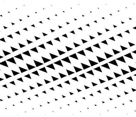 Triangle halftone texture, pattern. Geometric, angular vector design element, illustration - stock vector illustration, clip-art graphicsのイラスト素材