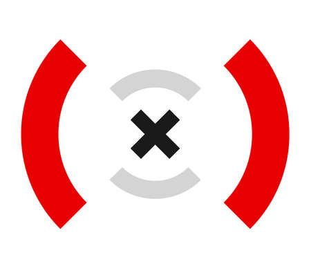 Target mark, crosshair, reticle and viewfinder icon, symbol - stock vector illustration, clip-art...