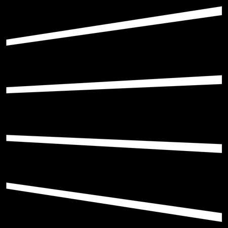 3D lines in perspective, Angled slanting oblique and diagonal lines, stripes vector design element -...