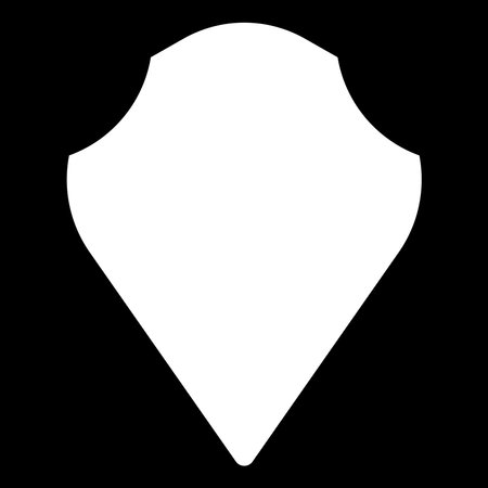 Shield armor vector illustration icon - stock vector illustration, clip-art graphics