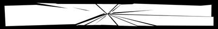 Shattered, fractured, broken texture. Splinters, shards, fragment pattern. Crack, exploded vector...