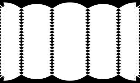 Wavy waving wave lines, stripes pattern, texture element - stock vector illustration, clip-art graphicsのイラスト素材