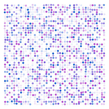 Small dots, dotted, circle pattern. Stipple, stippling texture. Pointillist, pointillism background. Random polkadots specklles - stock vector illustration, clip-art graphicsのイラスト素材