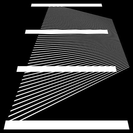 Abstract random grid, mesh. Lattice grating and grille pattern with oblique diagonal slanting lines and stripes - stock vector illustration, clip-art graphicsのイラスト素材