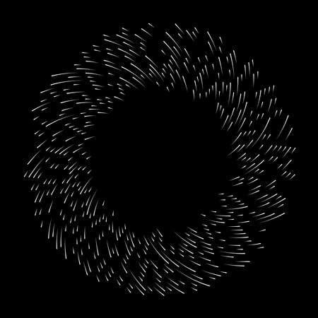 Spiral, swirl, twirl element. Vortex, eddy, spire and helix vector shape. Stock vector illustration, clip-art graphicsのイラスト素材