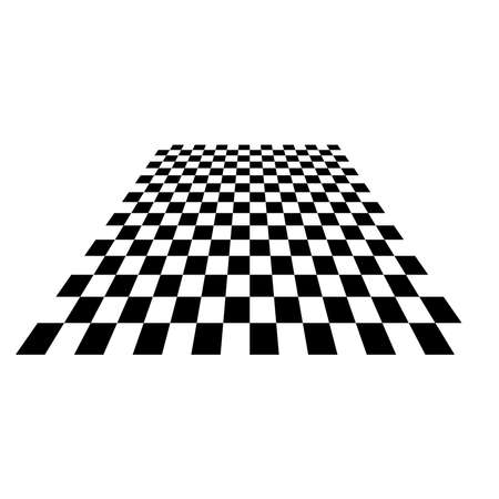 Chess, checkerboard squares textured element. Stock vector illustration, clip-art graphicsのイラスト素材