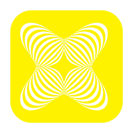 Abstract geometric symbol, icon vector graphics, illustration. Stock vector illustration, clip-art graphicsのイラスト素材