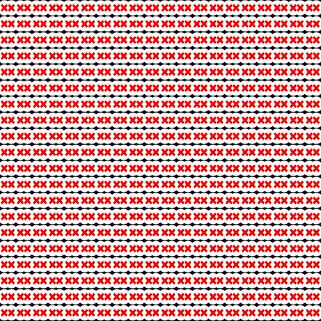 Geometric pattern, background and backdrop in square format. Stock illustration, clip-art graphicsの写真素材