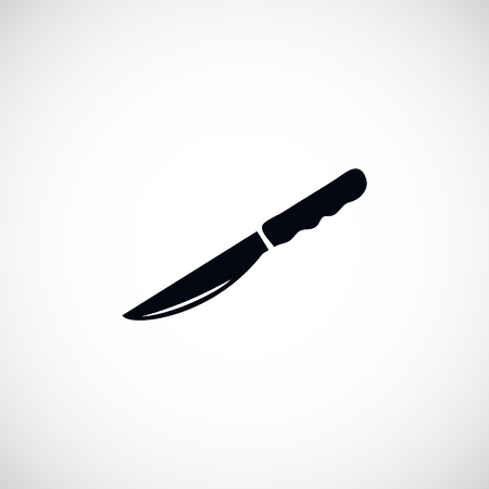 Knife icon, flat design best vector iconのイラスト素材