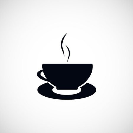 Caffee Icon, flat design best vector iconのイラスト素材